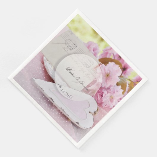  lentesbloem servetten (Hoek)