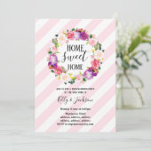 lentesbloemen, bloemetjespartij kaart (Staand voorkant)