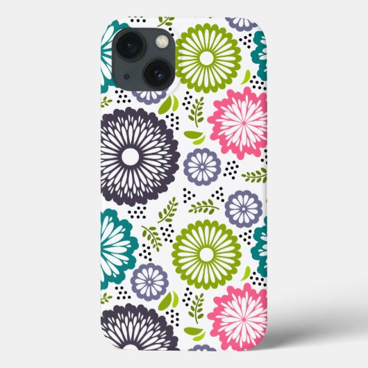 lentesbloemen witte achtergrond Case-Mate iPhone case (Achterkant)