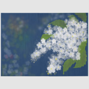 lentesbloemen witte bouquet romantische zomermarin tissuepapier