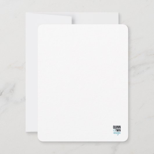 lentesFlorals Notitiekaartje (Achterkant)