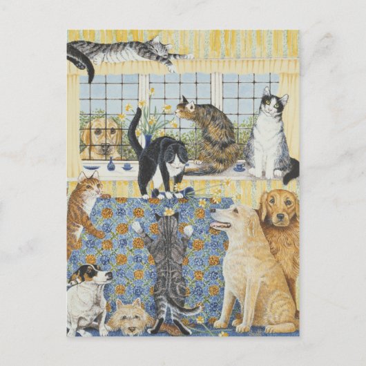 lenteskoorts briefkaart (Voorkant)