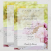  lentesloveletter trouwmenu menu (Voorkant / Achterkant)