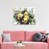  lentespantserijen canvas afdruk (Insitu (Woonkamer))