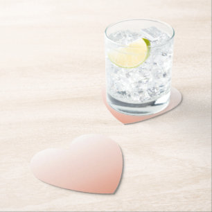 lentespastel kleur zwarte peach ombre stoffige roz kartonnen onderzetters