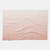 lentespastel kleur zwarte peach ombre stoffige roz theedoek (Horizontaal)