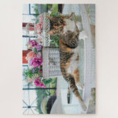 lentestijd kattenpuzzel legpuzzel (Verticaal)