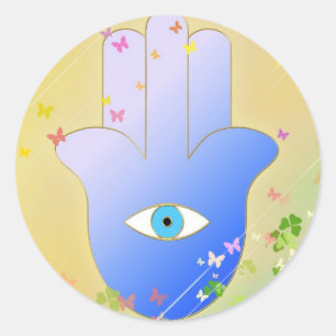 Lentetand van Fatima Ronde Sticker