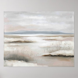 Lentetauw moeras #1 – Serene landschap Poster