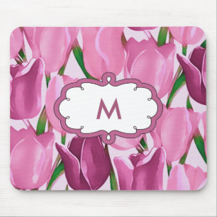 Lentetelers. Aangepaste Muismatten voor Monogram C