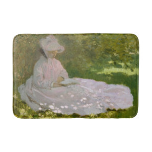 Lentetijd, Impressionistisch Portret, Claude Monet Badmat