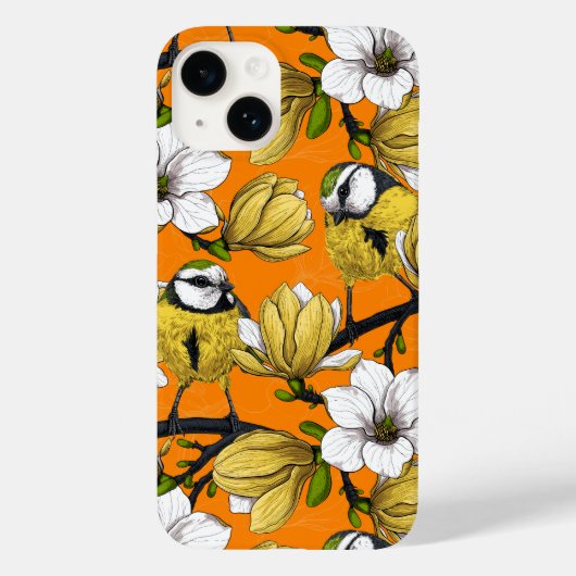 Lentetijd in geel Case-Mate iPhone case (Achterkant)