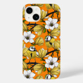 Lentetijd in geel Case-Mate iPhone case (Achterkant)