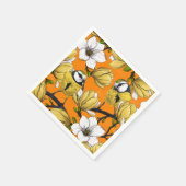 Lentetijd in geel servet (Hoek)