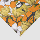 Lentetijd in geel tissuepapier (Detail)