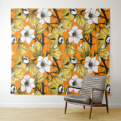 Lentetijd in geel wandkleed (In Situ (horizontaal))