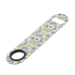 Lentetuin bloemen op salie speed flessenopener
