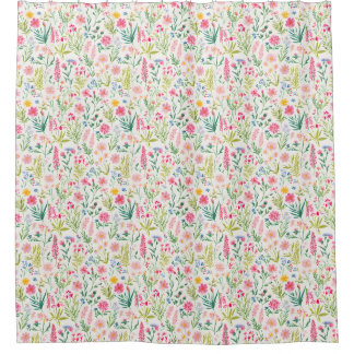 Lentetuin Bloemensluier Gordijn