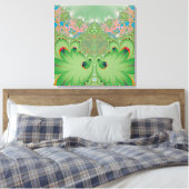 Lentetuin Canvas Afdruk (Insitu (Slaapkamer))