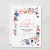 Lentetuin Lente Pasen Feest Kaart (Voorkant)