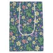 Lentetuin Moederdag Narcissen Krokussen Medium Cadeauzakje (Achterkant)