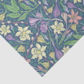 Lentetuin Moederdag Narcissen Krokussen Tissuepapier (Detail)