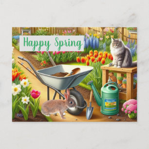 Lentetuin Tulp Briefkaart