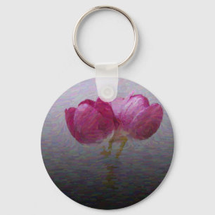 Lentetulpen sleutelhanger