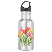 Lentetulpen waterfles (Voorkant)