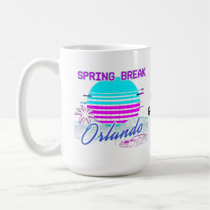Lentevakantie 2026 Orlando After Dark Retro Synth Koffiemok