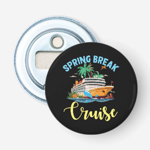 Lentevakantie Cruise Button Flesopener