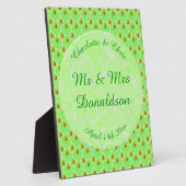  lenteviendringbloesem en appels fotoplaat (Zijkant)