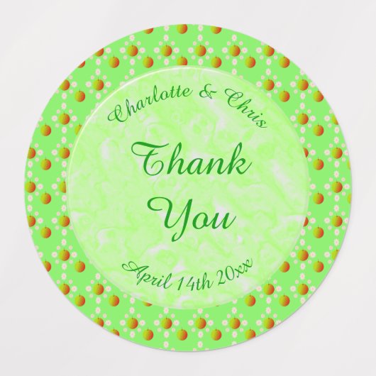  lenteviendringbloesem en appels labels (Design 2)