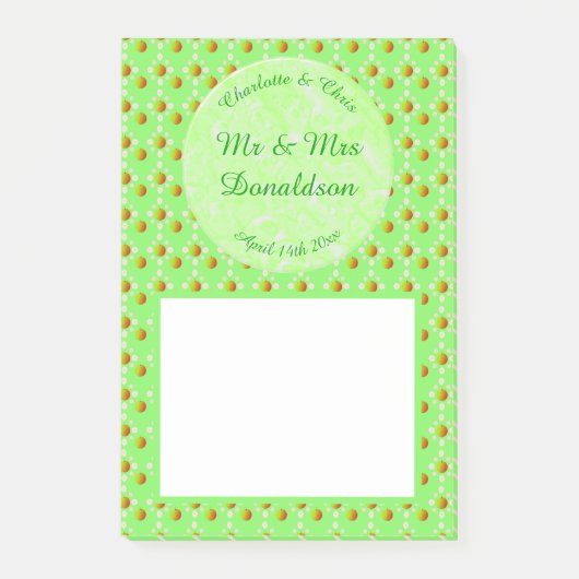 lenteviendringbloesem en appels post-it® notes (Voorkant)