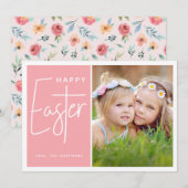 lentevlieg | Foto Pasen Kaart (Voorkant / Achterkant)