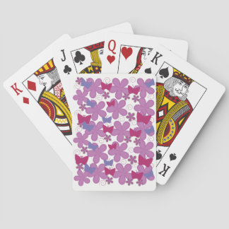 Lentevlinders | Roze Pokerkaarten