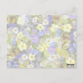  lentevloeren briefkaart (Achterkant)