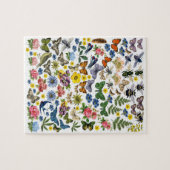 lentevloerklep Butterflies Garden Legpuzzel (Horizontaal)