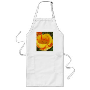 Lentgele tulpen lang schort