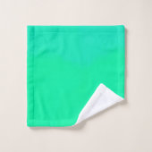 Lentgroen Gradiënt Bad Handdoek (Wasdoekje)