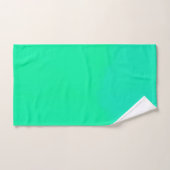 Lentgroen Gradiënt Bad Handdoek (Handdoek)