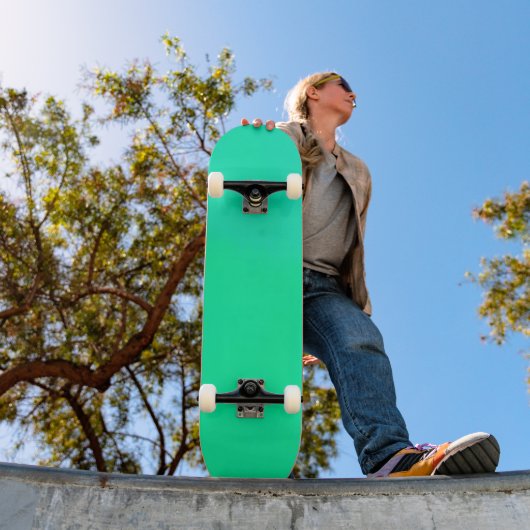 Lentgroen Gradiënt Skateboard (Buiten 1)