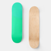 Lentgroen Gradiënt Skateboard (Voorkant)