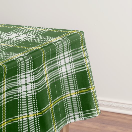 Lentgroene ruit tafelkleed (Voorbeeld)