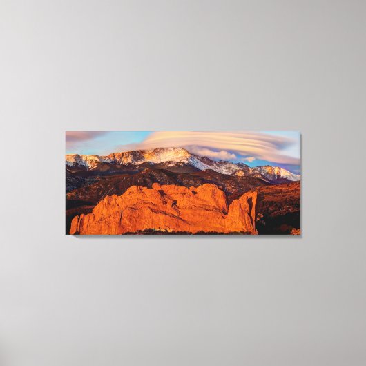 Lenticulaire cloud canvas afdruk (Voorkant)