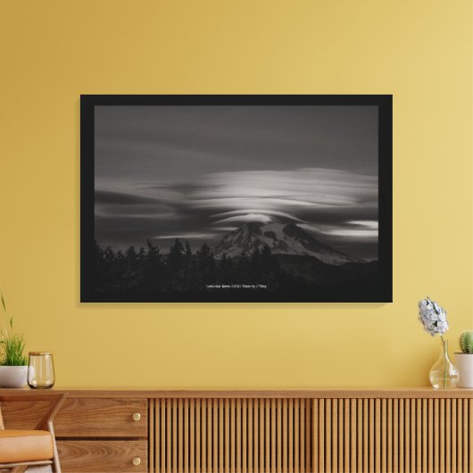 Lenticulaire golven canvas afdruk (Insitu (Woonkamer))