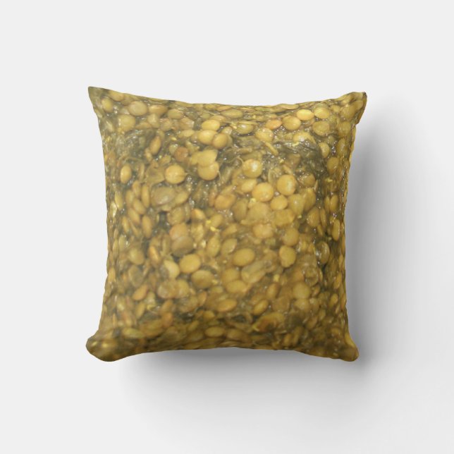Lentils Pillow! Kussen (Voorkant)