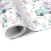 Lentkleurig handschilderd cadeaupapier (Rol Hoek)