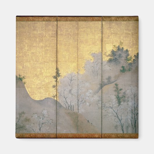 Lentlandschap Magneet (Voorkant)