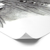 "L'ENTRAÎNEUR DE CHEVAL" au crayon, Poster (Coin)